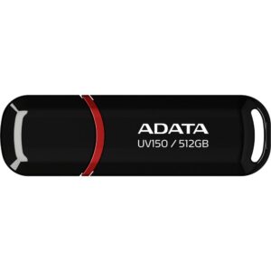MEMORY DRIVE FLASH USB3 512GB/BLACK AUV150-512G-RBK ADATA  AUV150-512G-RBK 4711085944177