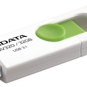 MEMORY DRIVE FLASH USB3.1 32GB/WHITE AUV320-32G-RWHGN ADATA  AUV320-32G-RWHGN 4713218462817