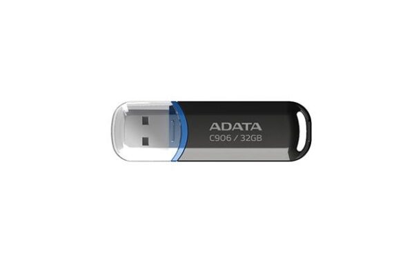 MEMORY DRIVE FLASH USB2 32GB/BLACK AC906-32G-RBK ADATA  AC906-32G-RBK 4713435791912