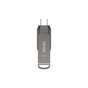 MEMORY DRIVE FLASH USB3.1 64GB/D400 LJDD400064G-BNQNG LEXAR  LJDD400064G-BNQNG 843367129065