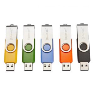 MEMORY DRIVE FLASH USB2 5X32GB/MULTIPACK 3503585 INTENSO  3503585 4034303035175