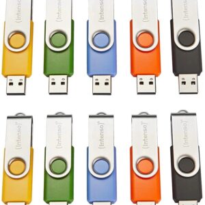 MEMORY DRIVE FLASH USB2 10X16G/MULTIPACK 3503571 INTENSO  3503571 4034303035809
