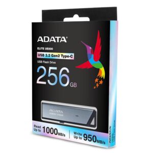 MEMORY DRIVE FLASH USB-C 256GB/SILV AELI-UE800-256G-CSG ADATA  AELI-UE800-256G-CSG 4711085938015
