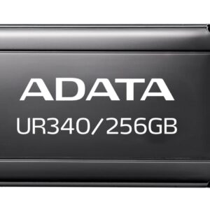 MEMORY DRIVE FLASH USB3.2 256G/BLACK AROY-UR340-256GBK ADATA  AROY-UR340-256GBK 4711085946522