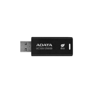 MEMORY DRIVE FLASH USB3.2 256G/BLACK UC320-256G-RBK/BK ADATA UC320-256G-RBK/BK 4711085949318