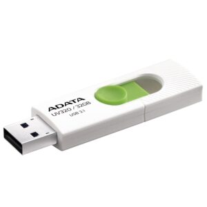 MEMORY DRIVE FLASH USB3.1 32GB/WHITE AUV320-32G-RWHGN ADATA AUV320-32G-RWHGN 4713218462817