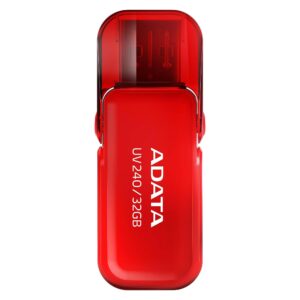 MEMORY DRIVE FLASH USB2 32GB/RED AUV240-32G-RRD ADATA AUV240-32G-RRD 4713218466150