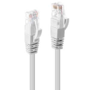 CABLE CAT6 U/UTP 0.5M/WHITE 48091 LINDY 48091 4002888480918