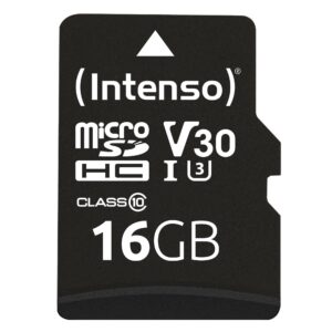 MEMORY MICRO SDHC 16GB C10/W/ADAPTER 3433470 INTENSO 3433470 4034303022304