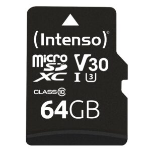 MEMORY MICRO SDXC 64GB C10/W/ADAPTER 3433490 INTENSO  3433490 4034303022366