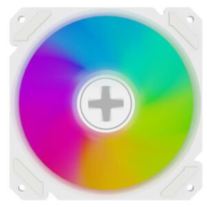 CASE FAN 120MM PWM ARGB REVERS/4PIN WHITE XF066 XILENCE  XF066 4044953504167