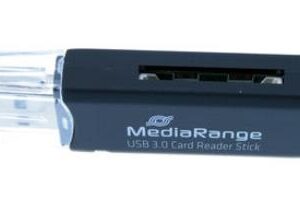 MEMORY READER USB3.0 STICK/BLACK MRCS507 MEDIARANGE  MRCS507 4260459610359