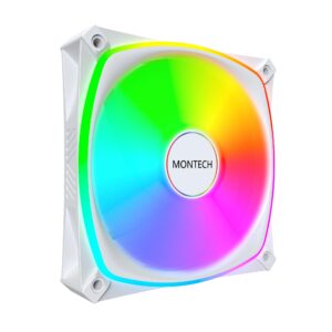 CASE FAN 120MM/RX120 PRO WHITE MONTECH  RX120 PRO WHITE 4710562747928