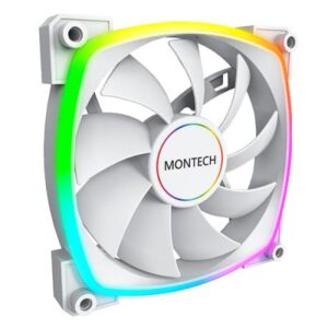 CASE FAN 140MM/AX140 PWM WHITE MONTECH  AX140PWMWHITE 4710562749281