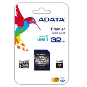 MEMORY SECURE DIGITAL HC 32GB/CLASS10 ASDH32GUICL10-R A-DATA  ASDH32GUICL10-R 4713435796702