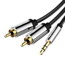 CABLE AUDIO 3.5MM TO 2XRCA/1.5M BCFBG VENTION BCFBG 6922794734357