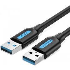 CABLE USB3.0 MALE TO MALE/0.5M BLACK CONBD VENTION  CONBD 6922794748804