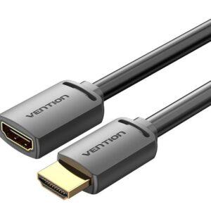 CABLE HDMI MALE/FEMALE 4K/0.5M BLACK AHCBD VENTION AHCBD 6922794766846