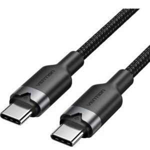 CABLE USB-C TO USB-C/2M BLACK TRDBH VENTION  TRDBH 6922794783416