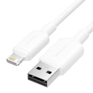CABLE USB2.0 TO LIGHTNING/2M WHITE LAMWH VENTION  LAMWH 6922794783676