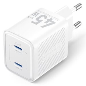 MOBILE CHARGER WALL 45W USB-C/2P WHITE FEFW0-EU VENTION  FEFW0-EU 6922794790209