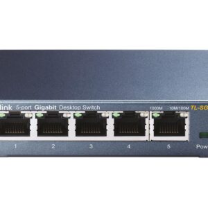 Switch TP-LINK 5x10Base-T / 100Base-TX / 1000Base-T TL-SG105  TL-SG105 6935364021146