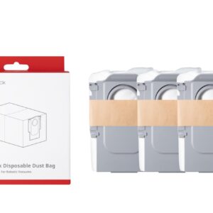 Vacuum Cleaner Accessory ROBOROCK Disposable Dust bag For Qrevo/Qrevo MaxV/S8 MaxV Ultra/Qrevo S/Qrevo Pro/Qrevo Plus/Qrevo Curv/Qrevo Edge/Saros 10R/Saros Z70/Saros 10/Vivian S/Vivian SC/QR 798/Qrevo 5AE/Qrevo Curv 5A1/Qrevo Edge 5V1/QR 798/Qrevo Curv 2 Pro/Qrevo C Pro/Qrevo Curv 2 Flow/Saros 20R 8.02.0454  8.02.0454 6936905903556