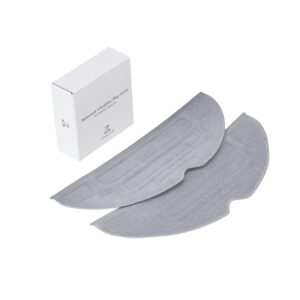 Vacuum Cleaner Accessory ROBOROCK Vibrarise Mop Cloth Light Grey For S70/S75/S75 MaxV/G10/S70 Pro Ultra/S80/S85/S70 Max Ultra/S75 Max Ultra 8.02.0129  8.02.0129 6970995784619