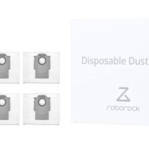 Vacuum Cleaner Accessory ROBOROCK Disposable Dust Bag 6pcs White For OC0/Q70+/Q70 Max+/OC5/Q75+/Q75 Max+/Q55+/O35/S75 MaxV Ultra/S70 Pro Ultra/S80 Pro Ultra/S85 Pro Ultra/OC0-D/S80+/Q80 Max+/OC5-D/S85+/Q85 Max+/Q55 Pro+/S70 Max Ultra/S75 Max Ultra/Q55 Max+/Q55 DuoRoller+ 8.02.0132  8.02.0132 6970995784695
