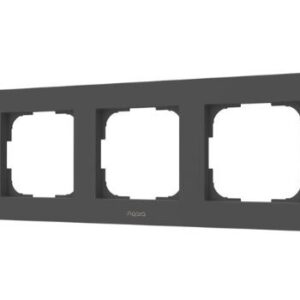 SMART SWITCH FRAME H2 (3-GANG)/GRAY FE-X02D-G AQARA  FE-X02D-G 6975833357673