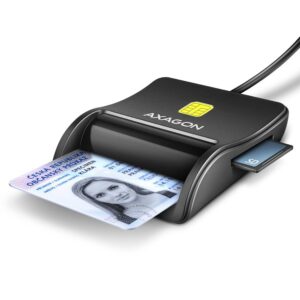 CARD READER FLAT SMARTCARD 4SL/USB2.0 1.3M CRE-SM3SD AXAGON CRE-SM3SD 8595247906922