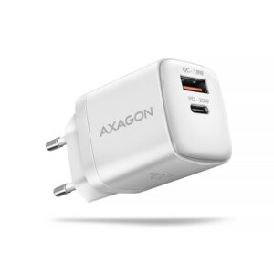 MOBILE CHARGER WALL USB 20W/2PORT WHITE ACU-PQ20W AXAGON ACU-PQ20W 8595247907899