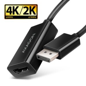 I/O ADAPTER DP TO HDMI/0.15M RVD-HI20N AXAGON RVD-HI20N 8595247908810