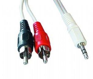 CABLE AUDIO 3.5MM TO 2RCA 1.5M/CCA-458 GEMBIRD CCA-458 8716309024532