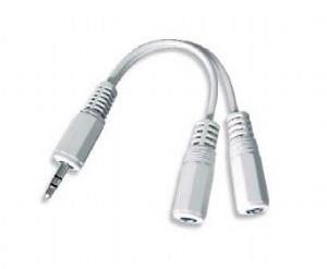 CABLE AUDIO SPLITTER 3.5MM/10CM WHITE CCA-415W GEMBIRD CCA-415W 8716309035507