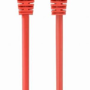 PATCH CABLE CAT5E UTP 0.5M/RED PP12-0.5M/R GEMBIRD  PP12-0.5M/R 8716309038546