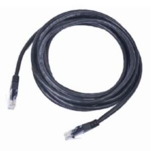 PATCH CABLE CAT5E UTP 5M/BLACK PP12-5M/BK GEMBIRD  PP12-5M/BK 8716309038652