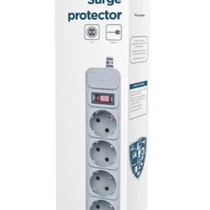 PROTECTOR POWER SURGE 1.8M/6OUTL SPG6-B-6C GEMBIRD SPG6-B-6C 8716309068666