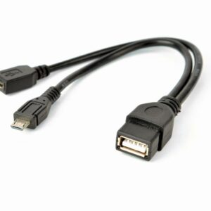 CABLE USB OTG AF +MICRO BF TO/MICRO BM A-OTG-AFBM-04 GEMBIRD  A-OTG-AFBM-04 8716309087308