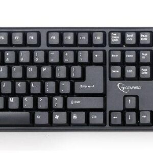 KEYBOARD +MOUSE WRL ENG/DESKTOP KBS-W-01 GEMBIRD  KBS-W-01 8716309091534
