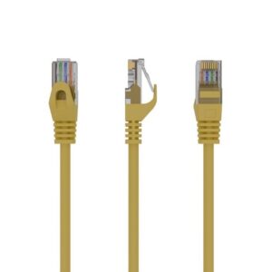 PATCH CABLE CAT6 UTP 1M/YELLOW PP6U-1M/Y GEMBIRD PP6U-1M/Y 8716309093286