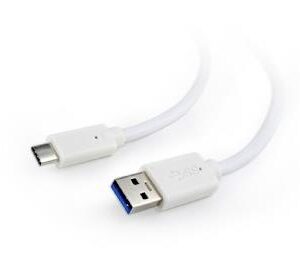 CABLE USB-C TO USB3 1.8M WHITE/CCP-USB3-AMCM-6-W GEMBIRD  CCP-USB3-AMCM-6-W 8716309097482