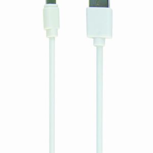 CABLE LIGHTNING TO USB2 1M/CC-USB2-AMLM-W-1M GEMBIRD  CC-USB2-AMLM-W-1M 8716309099394