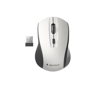 MOUSE USB OPTICAL WRL BLACK/SILVER MUSW-4B-02-BS GEMBIRD  MUSW-4B-02-BS 8716309103893