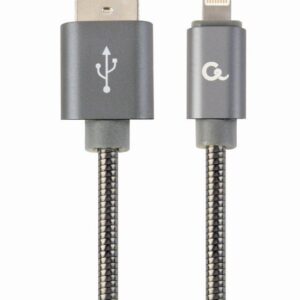 CABLE LIGHTNING TO USB2 2M/CC-USB2S-AMLM-2M-BG GEMBIRD CC-USB2S-AMLM-2M-BG 8716309107969
