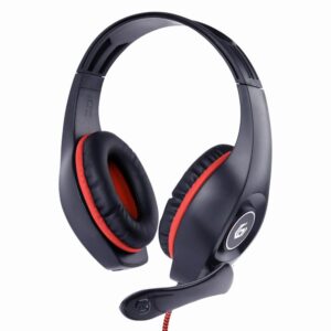 HEADSET GAMING/RED/BLACK GHS-05-R GEMBIRD  GHS-05-R 8716309117029