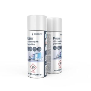 CLEANING KIT LCD FOAM 400ML/CK-LCD-08 GEMBIRD  CK-LCD-08 8716309129800