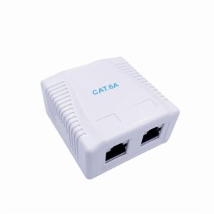 CABLE ACC MOUNT BOX CAT6A FTP/2P NCAC-2F6A-01 GEMBIRD  NCAC-2F6A-01 8716309135870