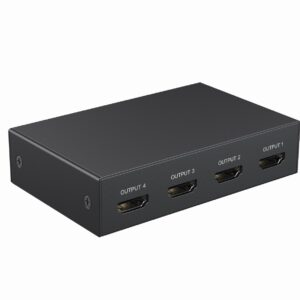 CABLE HDMI SPLITTER 4PORTS/DSP-HDMI4K-4P-01 GEMBIRD  DSP-HDMI4K-4P-01 8716309137201