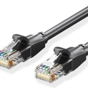 PATCH CABLE CAT.6 UTP/10M BLACK IBEBL VENTION IBEBL 6922794743540